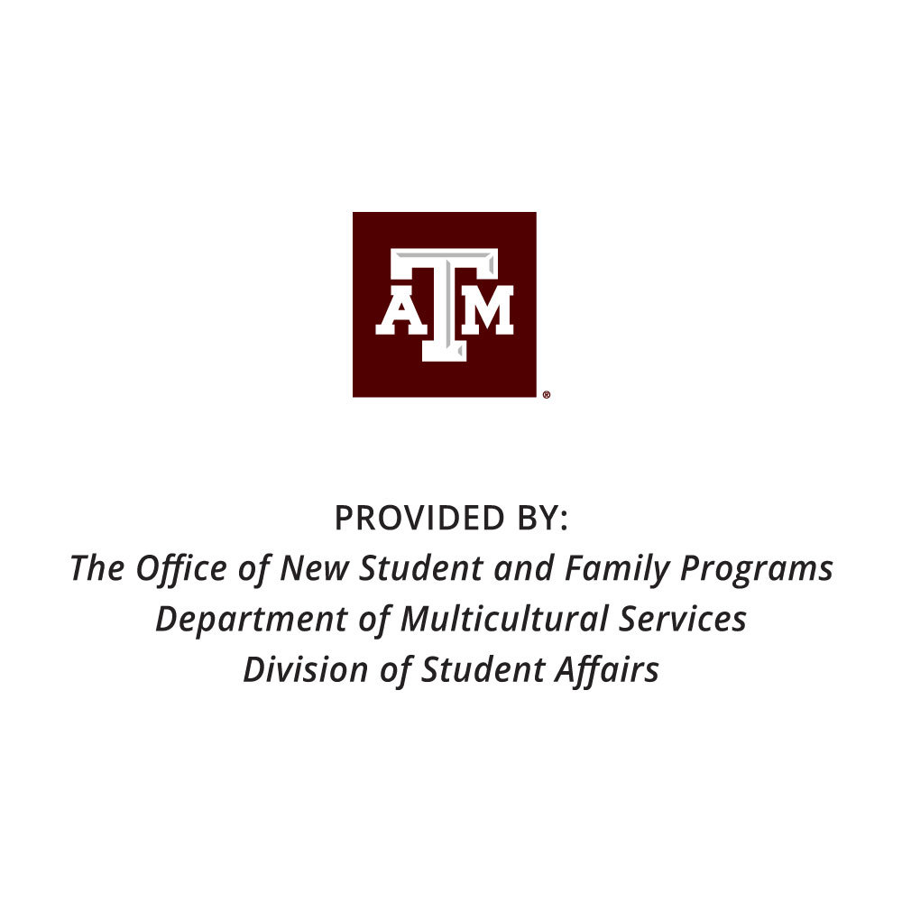 Example showing a single A&amp;M logo completely separate from the multiple names of unit identities